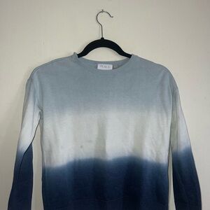 Place Blue and White Long Sleeve Tee